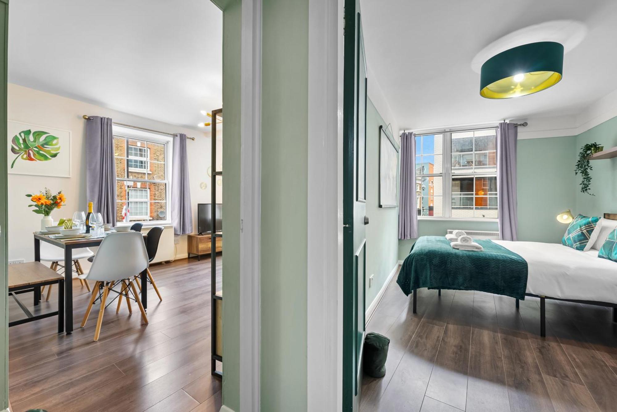 Chic 2 Bedroom Apartment Near Liverpool Street By Gold Stays London Bagian luar foto